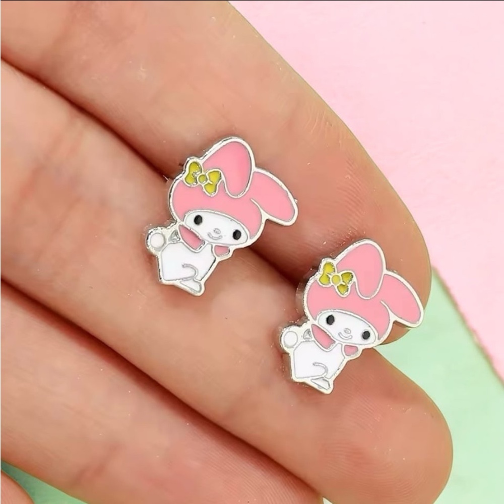 Sanrio My melody stud earrings